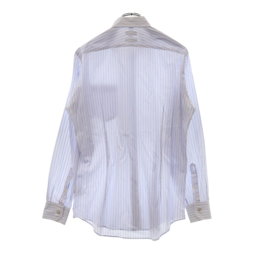 Paul Smith COLLECTION(ポールスミス コレクション) ボタンダウンストライプロングスリーブドレスシャツ ブルー