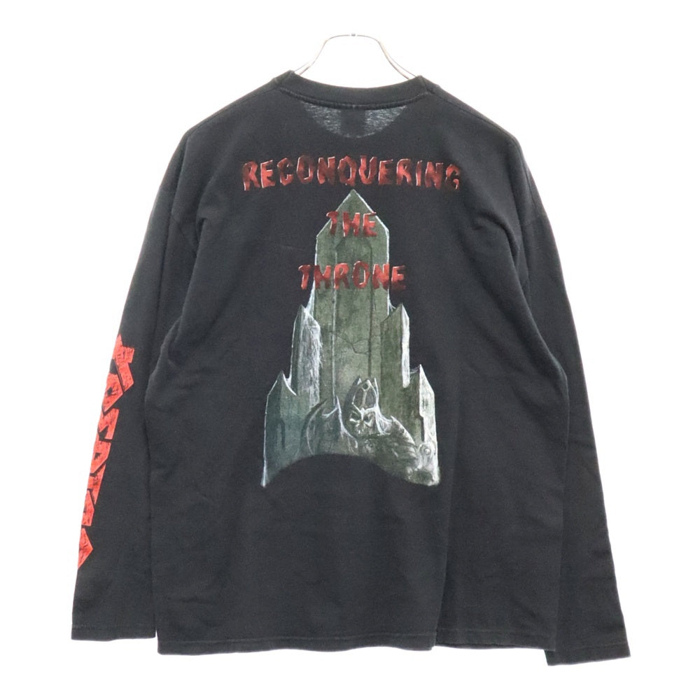 VINTAGE(ヴィンテージ) 90s KREATOR クリエーター バンド長袖Tシャツ カットソー ブラック