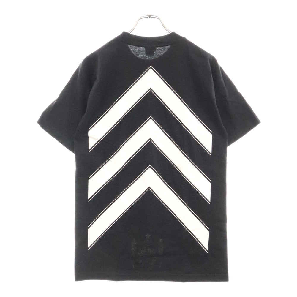 CHROME HEARTS(クロムハーツ) FOTI TEE フォティ スカルプリント クルーネック 半袖Tシャツ カットソー ブラック
