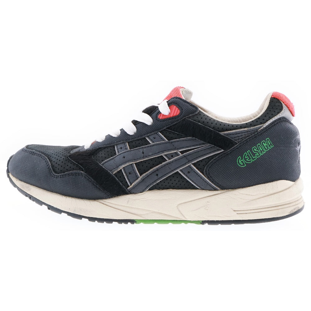 ASICS(アシックス) ×PATTA GEL-SAGA FAMILY AND FRIENDS パタ ゲルサガ ファミリー アンド フレンド ローカットスニーカー ブラック US9/27.0cm H10UK-9090