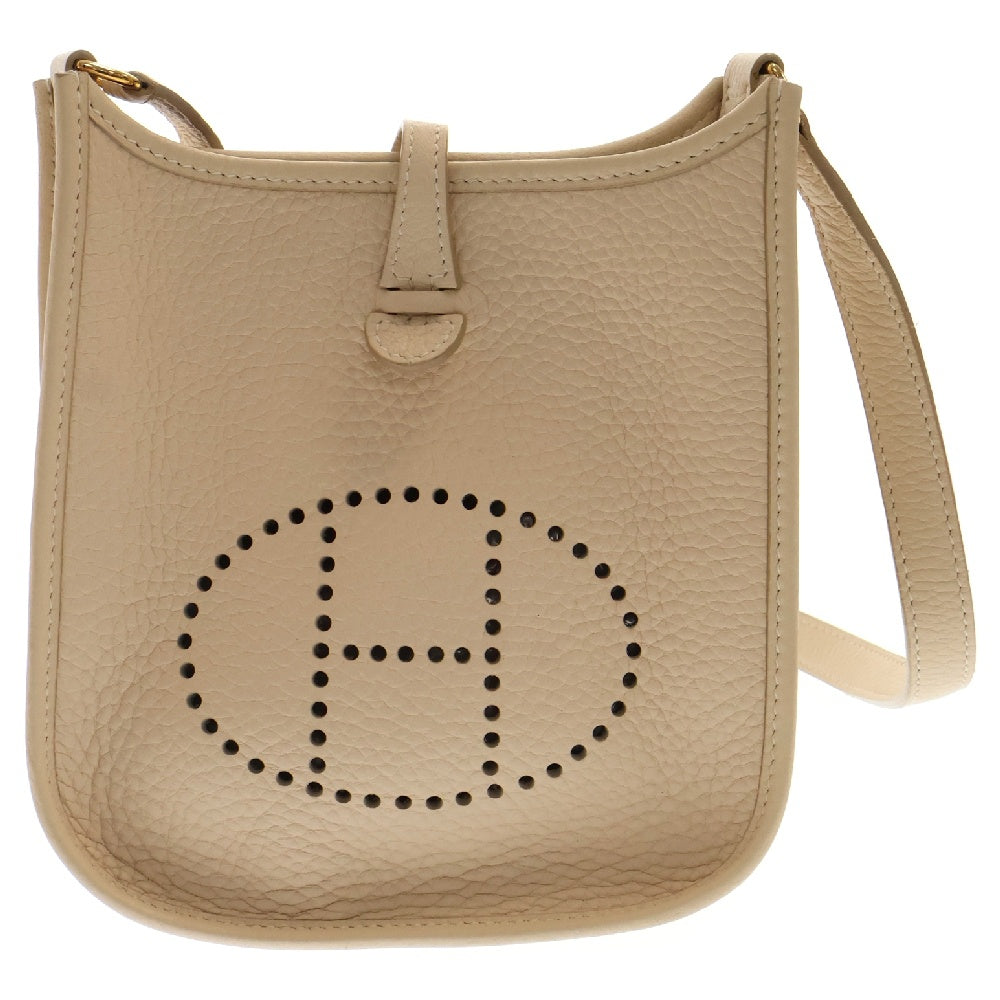 HERMES(エルメス) □G刻印 EVELYNE16 TPM エブリン トリヨンクレマンス ゴールド金具 ショルダーバッグ アイボリー