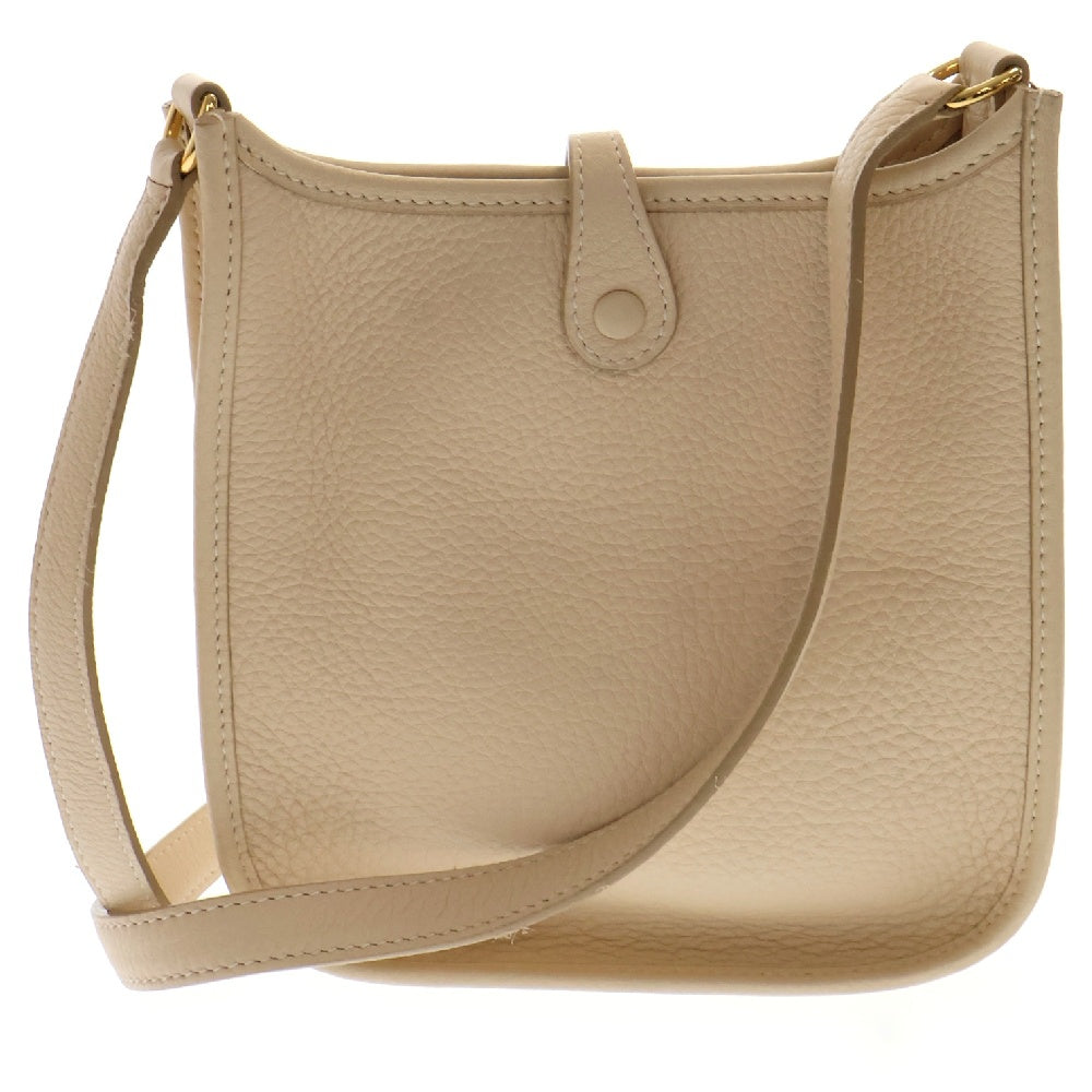 HERMES(エルメス) □G刻印 EVELYNE16 TPM エブリン トリヨンクレマンス ゴールド金具 ショルダーバッグ アイボリー