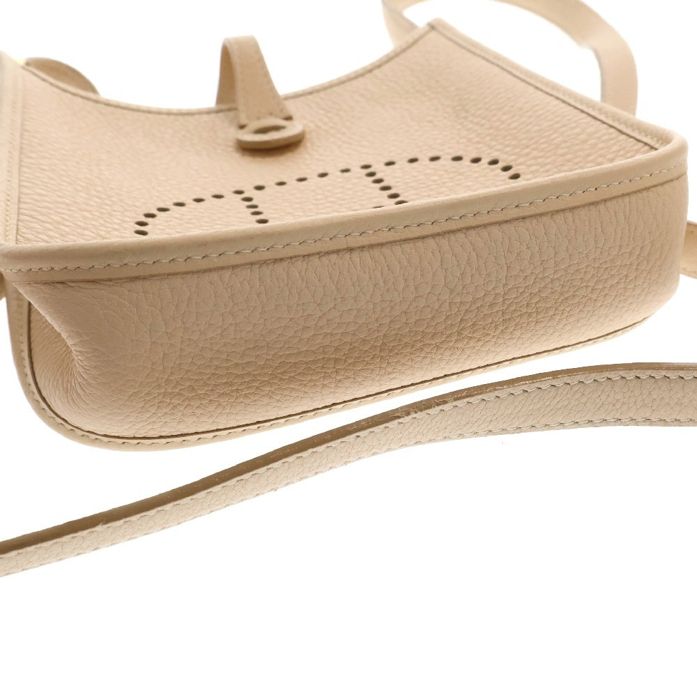 HERMES(エルメス) □G刻印 EVELYNE16 TPM エブリン トリヨンクレマンス ゴールド金具 ショルダーバッグ アイボリー