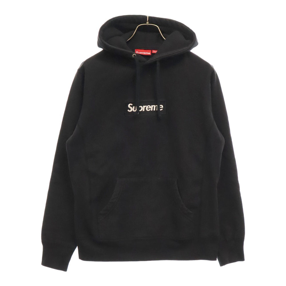 SUPREME(シュプリーム) 12AW Box Logo Hooded Sweatshirt ボックスロゴフーデッドスウェット プルオーバーパーカー フーディー ブラック