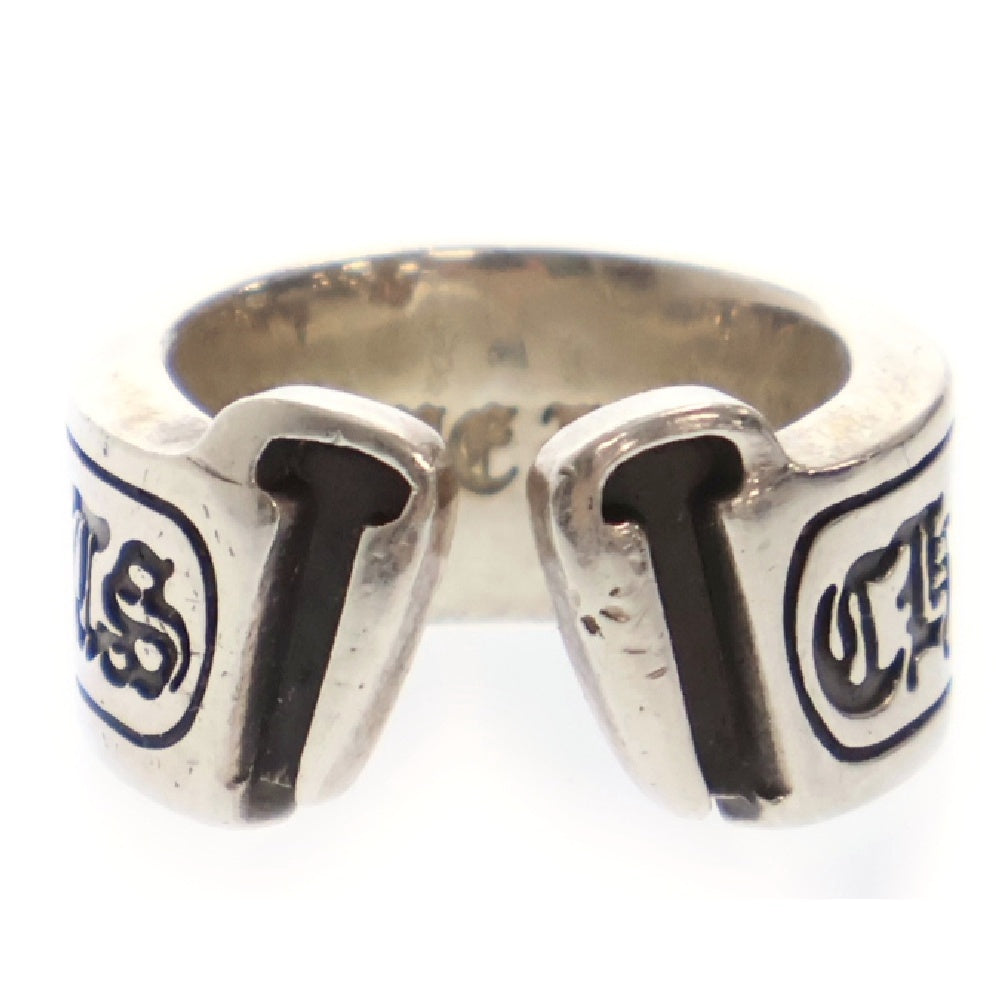 CHROME HEARTS(クロムハーツ) LG SCROLL LABEL ラージスクロールラベルリング シルバーリング シルバー