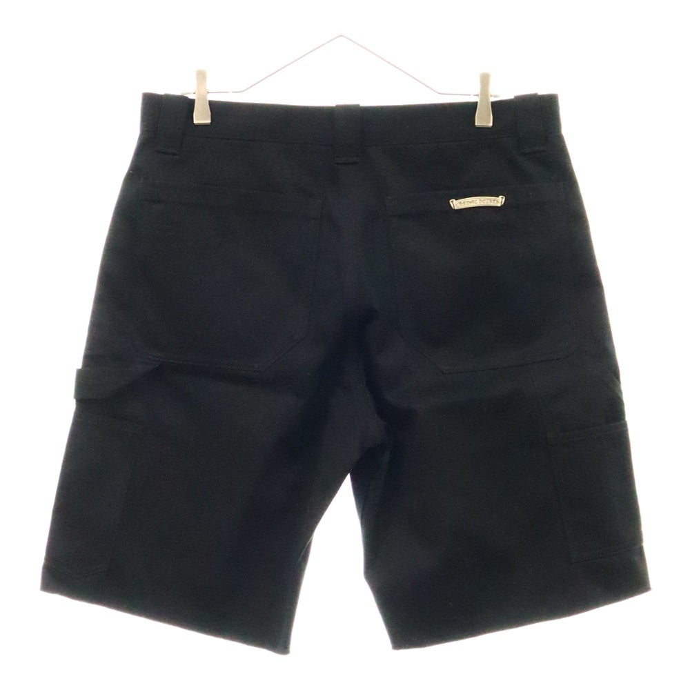 CHROME HEARTS(クロムハーツ) CARPENTER SHORTS カーペンターハーフパンツ ショートパンツ ブラック