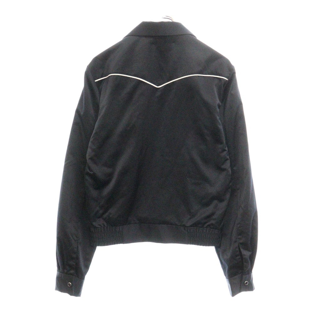 AMIRI(アミリ) JOHNNY JACKET ジョニー刺繍 ロゴ ジャケット ブラック