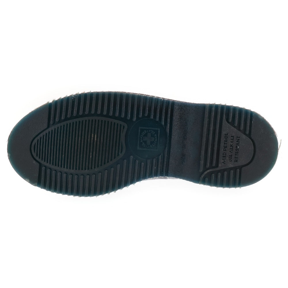 Dr.Martens(ドクターマーチン) タッセルローファー ローカット レザーシューズ 型押し ネイビー レディース MADE IN ENGLAND 15458
