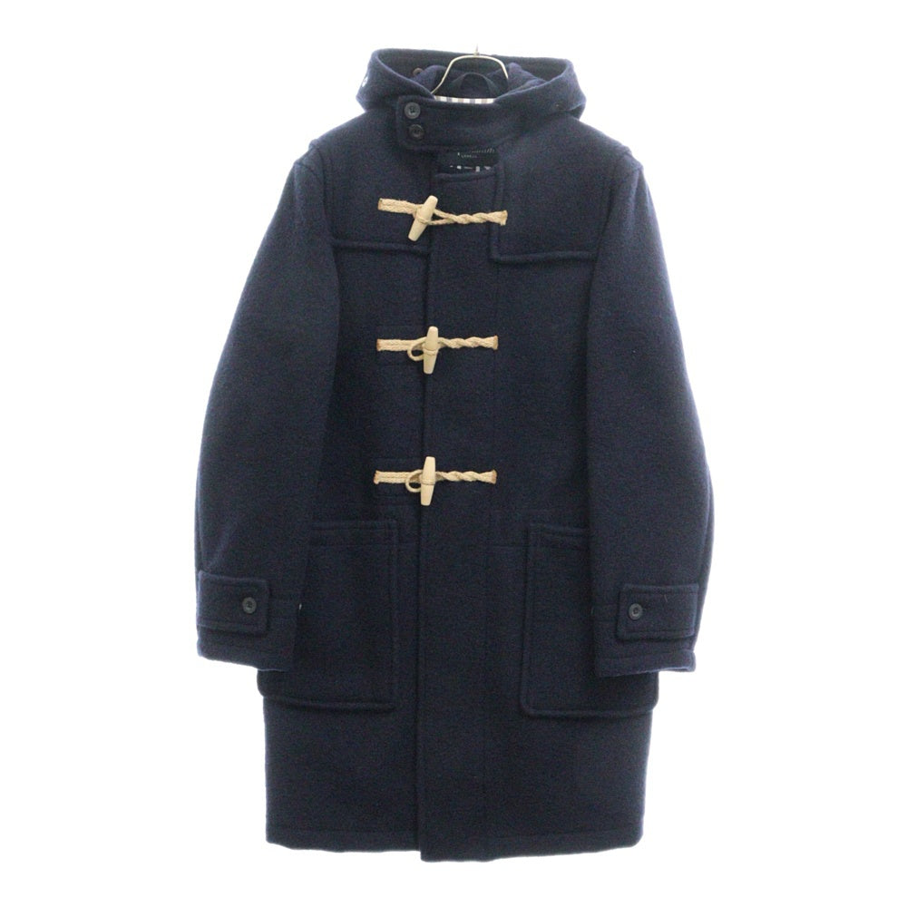 Aquascutum(アクアスキュータム) ウールダッフルコート 裏地チェック ネイビー A2260310-39