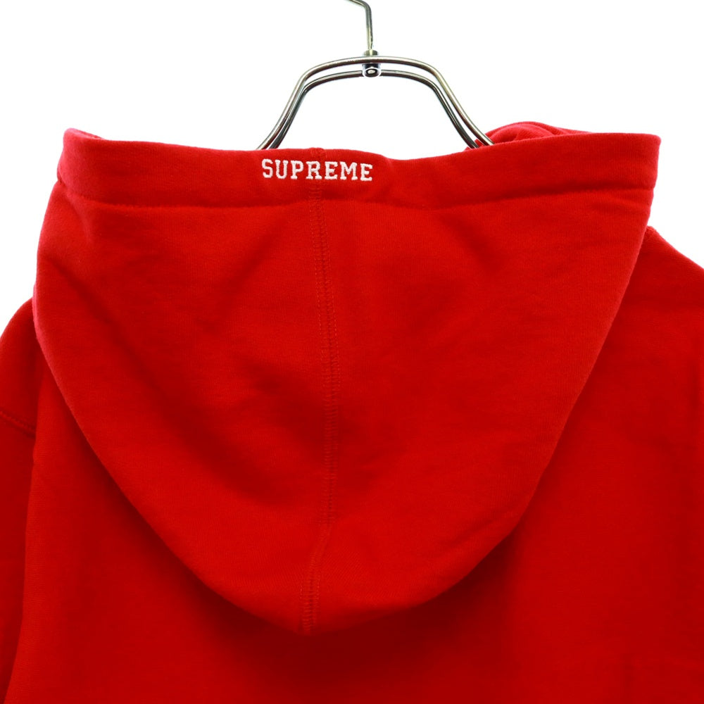 SUPREME(シュプリーム) ×Thrasher Hooded Sweatshirt スラッシャー プルオーバースウェットパーカー フーディ レッド