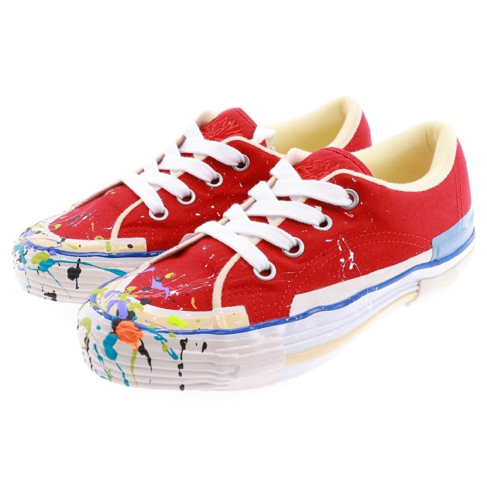 GALLERY DEPT.(ギャラリーデプト) ×LANVIN MLTED LOW TOP VULCANIZED SNEAKERS ランバン メルテッド トップ バルカナイズド ローカットスニーカー マルチ FM-SKIK00-CAGD-P22