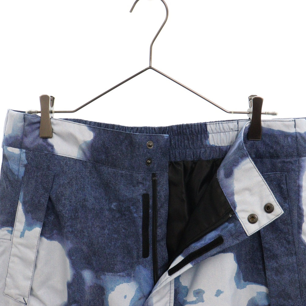 SUPREME(シュプリーム) 21AW ×THE NORTH FACE Bleached Denim Print Mountain Pant ブリーチ総柄プリントマウンテンパンツ ブルー NP52101I