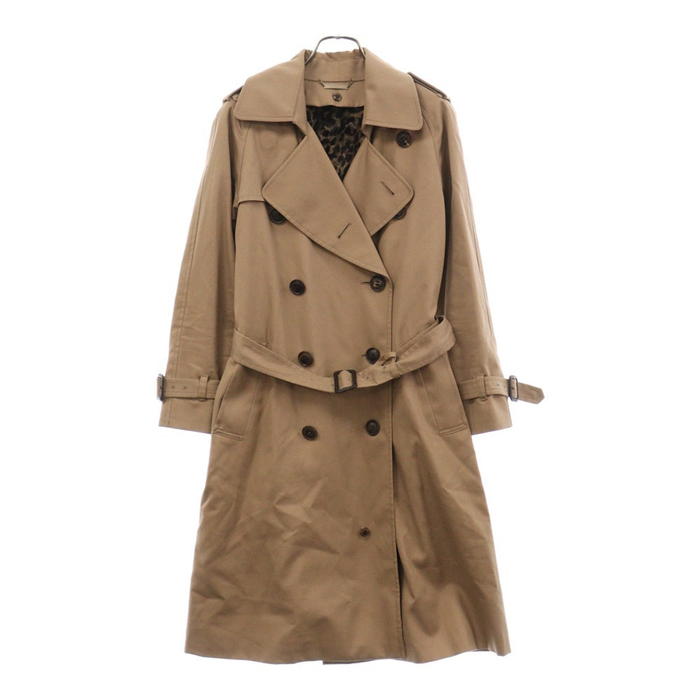 beautiful people(ビューティフルピープル) ULTIMATEPIMA LONG TRENCH COAT アルティメイトピマ ロング トレンチコート ベージュ レディース 1635103404