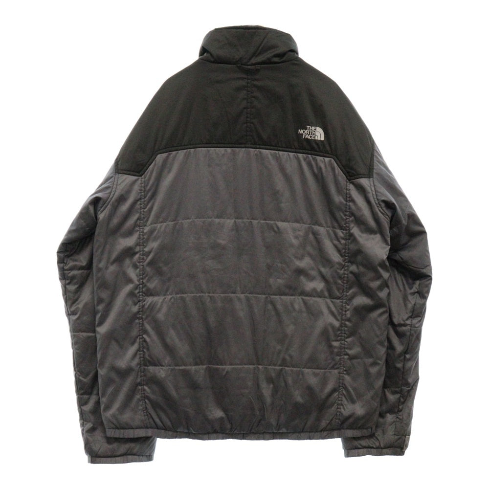 THE NORTH FACE(ザノースフェイス) 00s ロゴ刺繍キルティングジャケット グレー