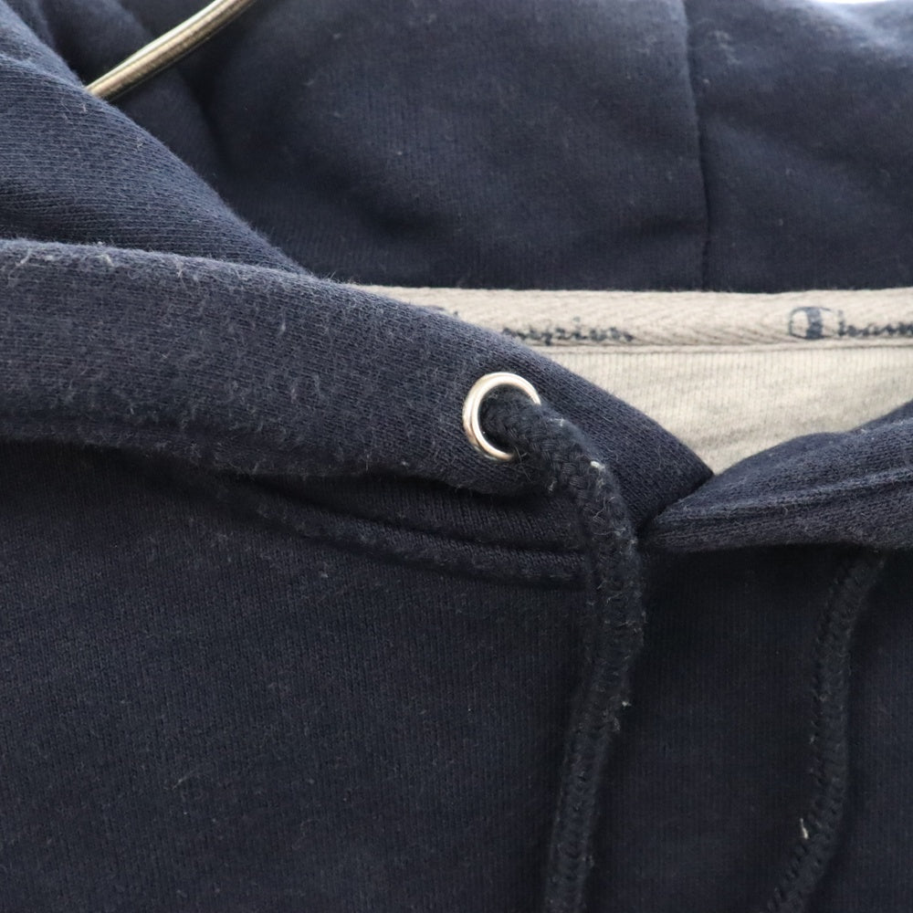 SUPREME(シュプリーム) 18AW Label Hooded Sweatshirt コーナーラベル フーデッド スウェットシャツ プルオーバーパーカー ネイビー