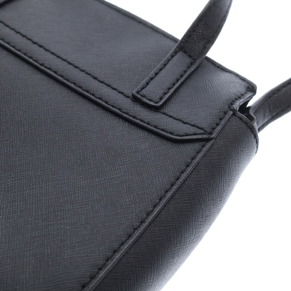 Kate Spade(ケイトスペード) Laurel Way Alisanne Satchel ロゴプレート付レザーショルダーバッグ ハンド ブラック レディース