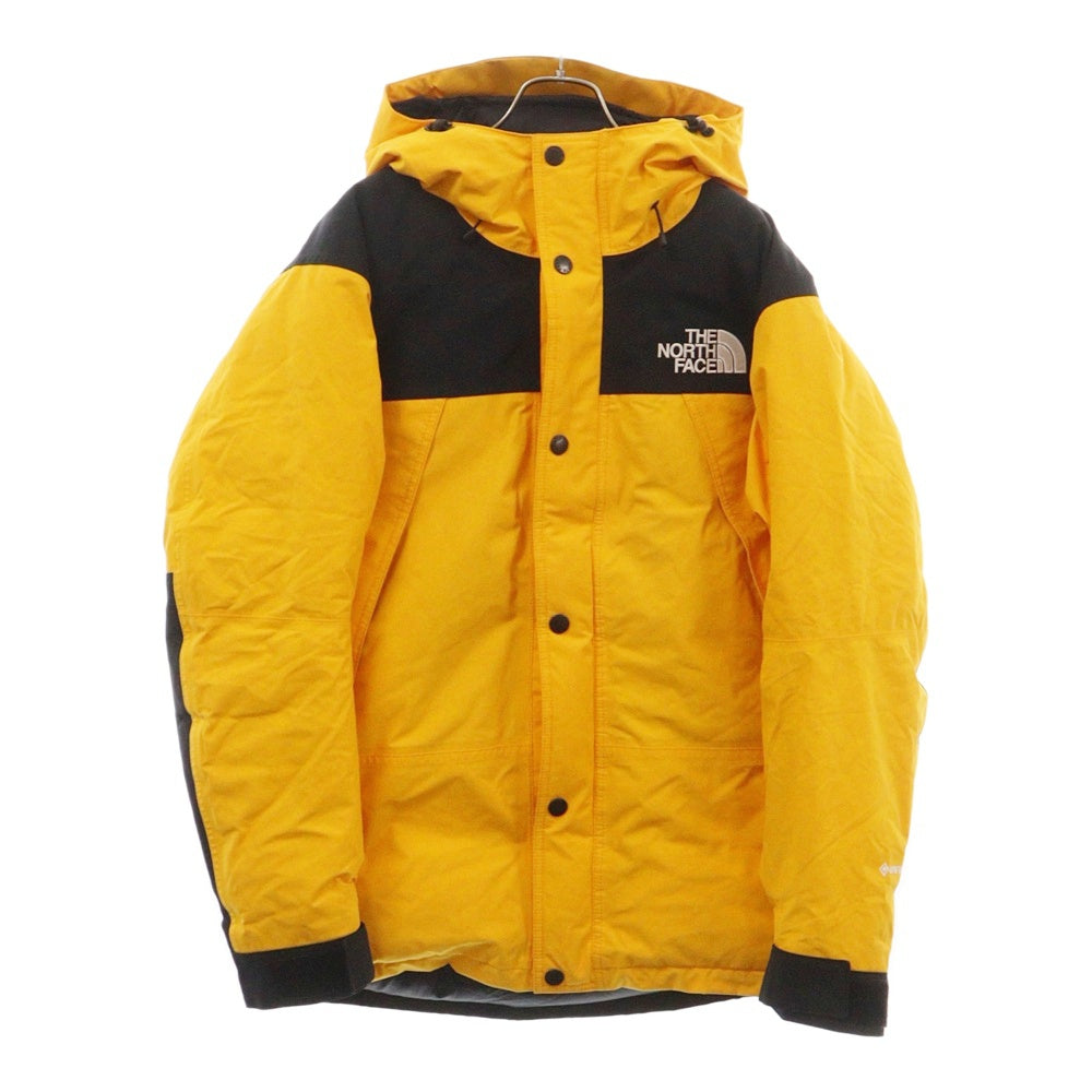 THE NORTH FACE(ザノースフェイス) MOUNTAIN DOWN JACKET GORE-TEX マウンテンダウンジャケット ゴアテックス イエロー/ブラック ND91930
