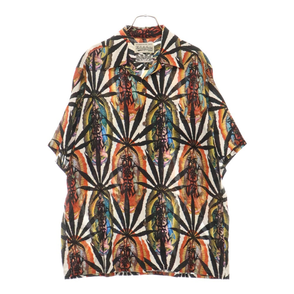 WACKO MARIA(ワコマリア) 21SS ×BUDSPOOL HAWAIIAN SHIRT TYPE-1 舐達麻 バッヅプール フロントポケット 半袖ハワイアンシャツ アロハシャツ マルチカラー NMD-WM-HI02