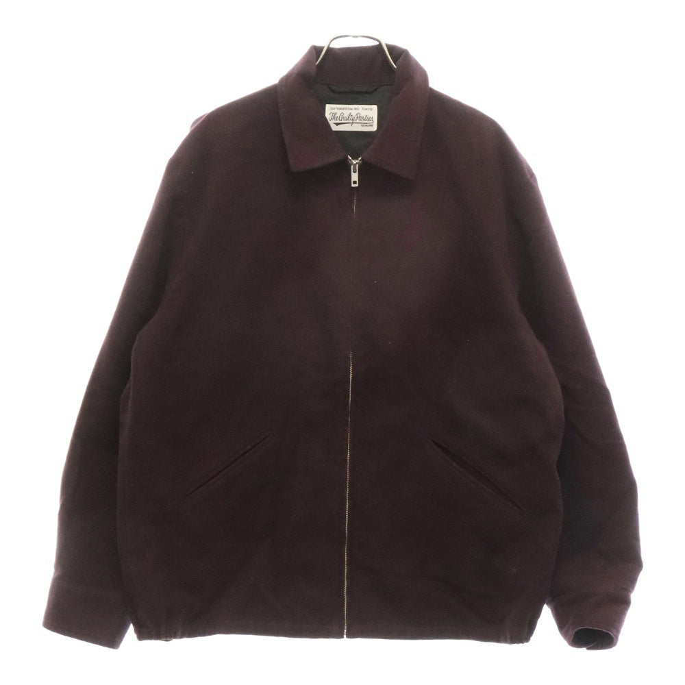 WACKO MARIA(ワコマリア) RAT FINK / TIM LEHI / VIETNAM JACKET Ermenegildo Zegna ラットフィンク ベトナムジャケット パープル