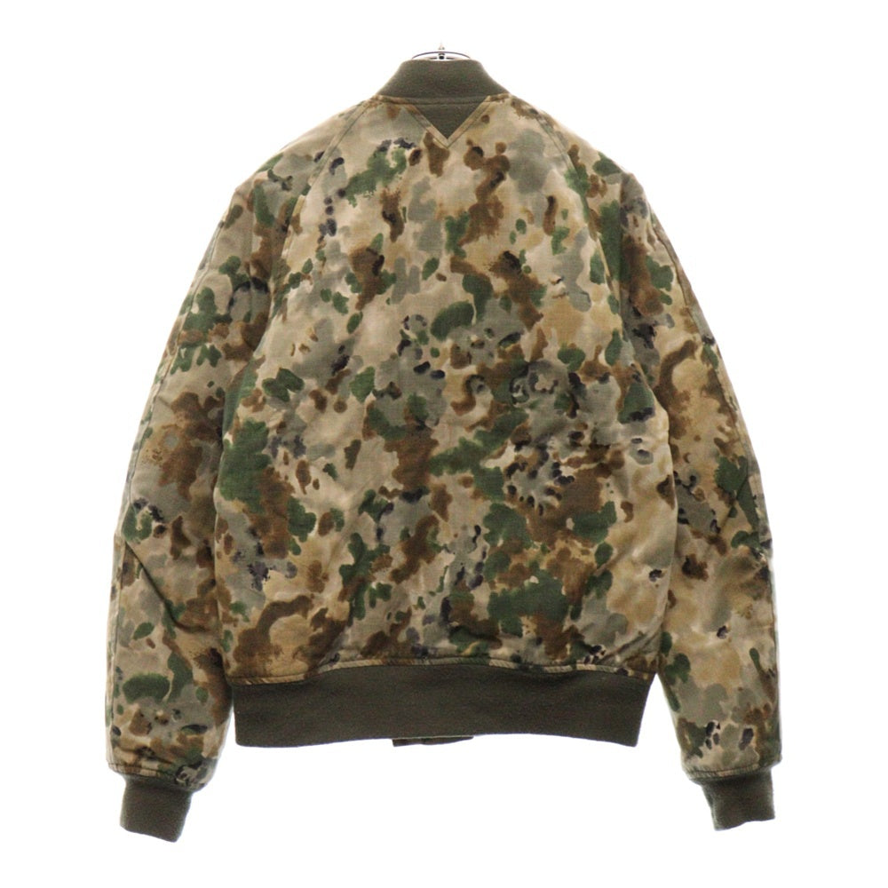 SPIEWAK(スピーワック) WOODLAND MA-1 JACKET ウッドランドカモ フライトジャケット カーキ 50243207