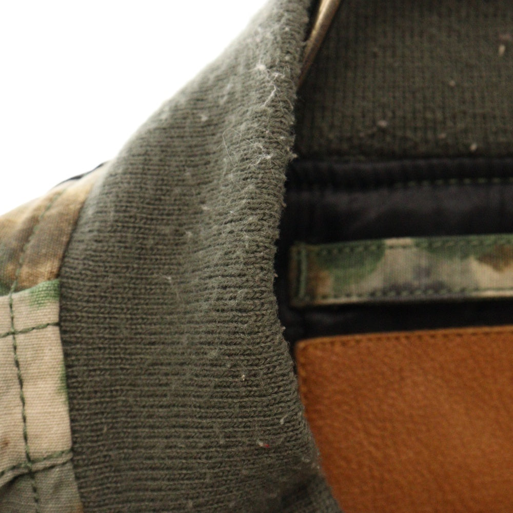 SPIEWAK(スピーワック) WOODLAND MA-1 JACKET ウッドランドカモ フライトジャケット カーキ 50243207