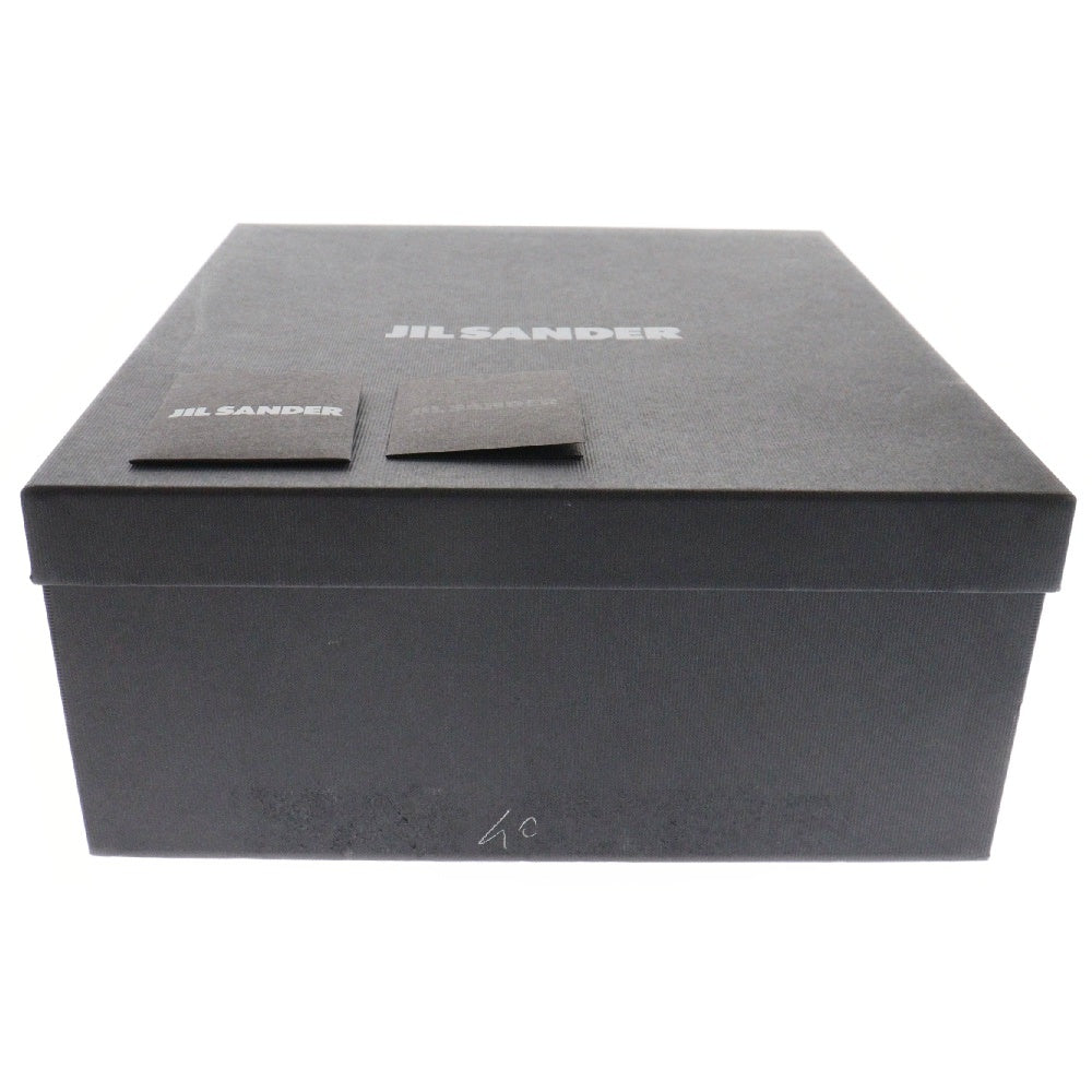 JIL SANDER(ジルサンダー) ANKLE BOOT アンクル レザー サイドゴアブーツ ブラック JI36503A 14020