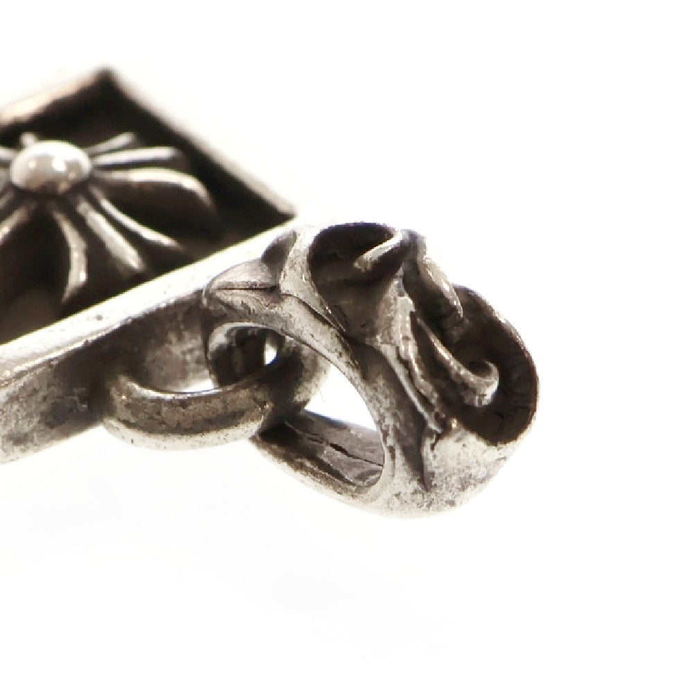 CHROME HEARTS(クロムハーツ) FRAMED CH PLUS フレームドCHプラス シルバーネックレストップ