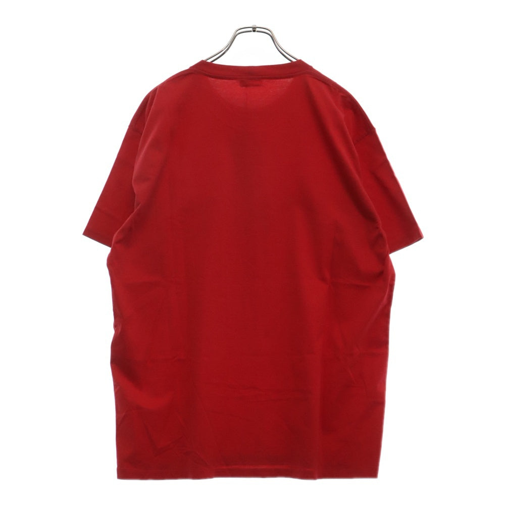 CELINE(セリーヌ) 21AW STRANGE アーティストプリント ルーズ 半袖Tシャツ カットソー レッド 2X826501F