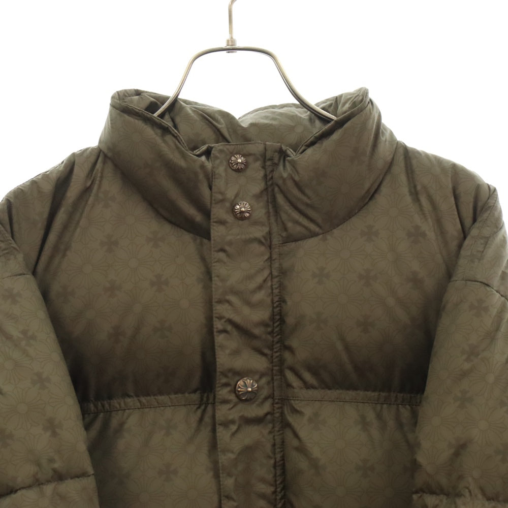CHROME HEARTS(クロムハーツ) STIFF V2 FBRC スティッフ CHプラス総柄クロスボールボタンダウンジャケット カーキ