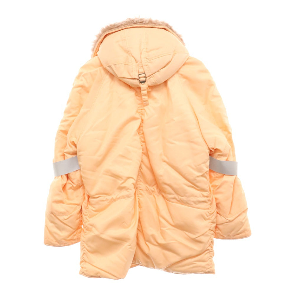 MM6 Maison Margiela(エムエムシックスメゾンマルジェラ) 22AW ナイロン リフレクター 中綿 ボンバージャケット コート オレンジ S62AN0077