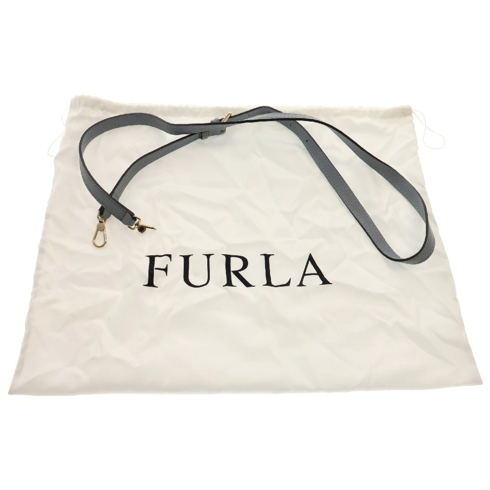 FURLA(フルラ) JULIA SMALL 2WAY ショルダーバッグ ハンドバッグ ブルー
