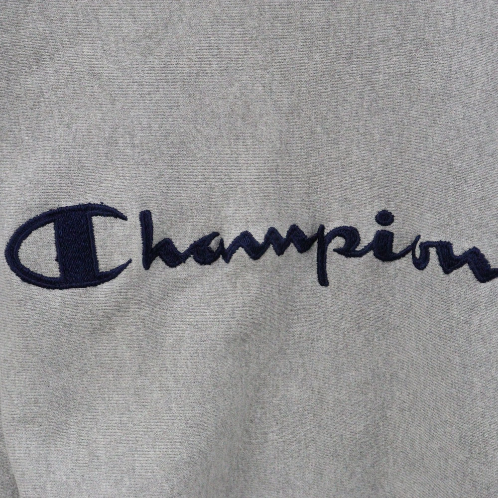 CHAMPION(チャンピオン) 90s 後期 VINTAGE REVERSE WEAVE ヴィンテージ リバーズ ウィーブ トリコタグ 後期 クルーネック スウェット グレー　トレーナー