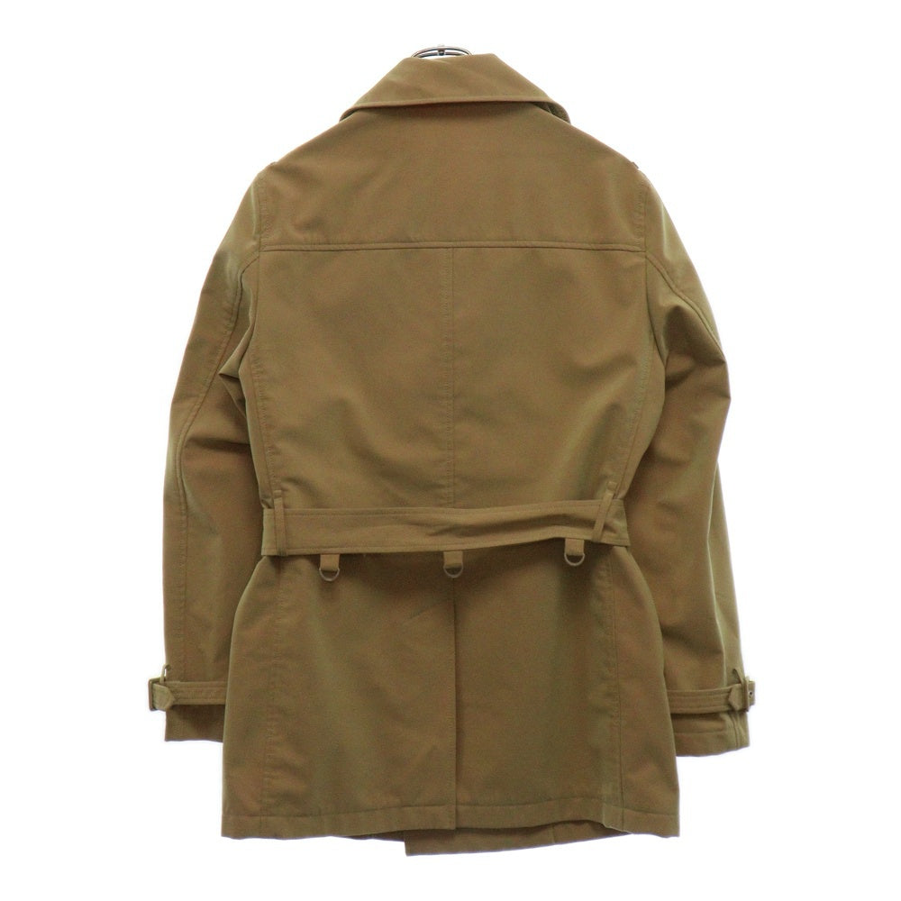SOPHNET.(ソフネット) 玉虫カラー ナイロン混トレンチコート ベージュ SOPH-89021