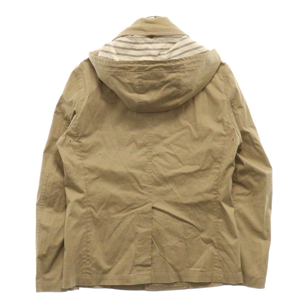 SOPHNET.(ソフネット) フード脱着コットンショートジャケット ベージュ