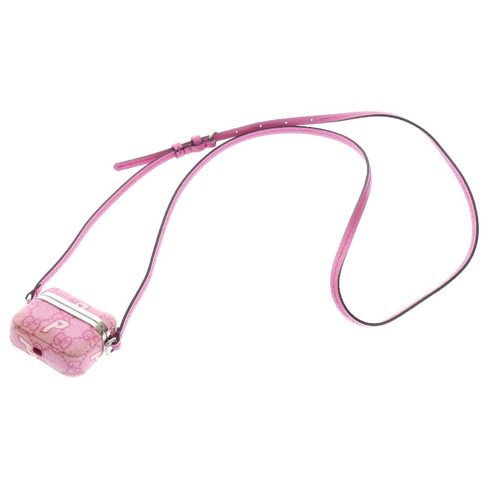 GUCCI(グッチ) ×PALACE Airpod Pro case GGスプリーム エアポッズプロケース ピンク