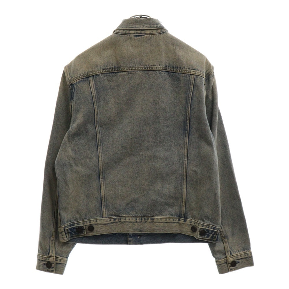 ALLSAINTS(オールセインツ) ダメージ加工デニムジャケット ブルー