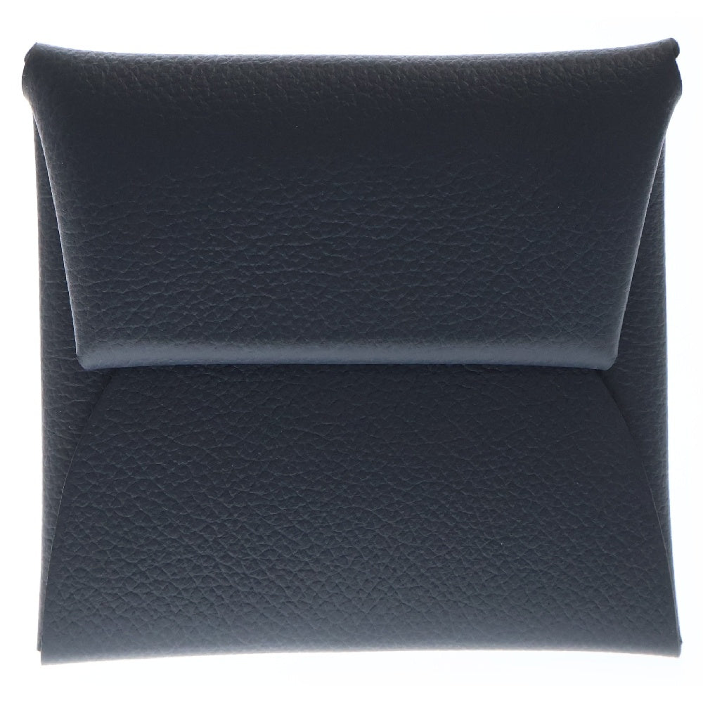 HERMES(エルメス) Bastia Change Purse バスティア レザー コインケース グレー W刻印