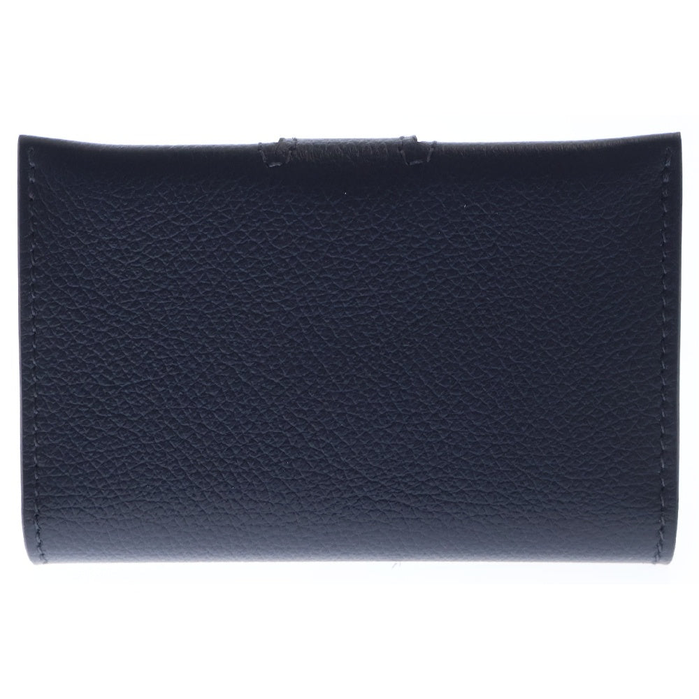 HERMES(エルメス) RMS CARD HOLDER レザー カードホルダー ケース ネイビー Z刻印