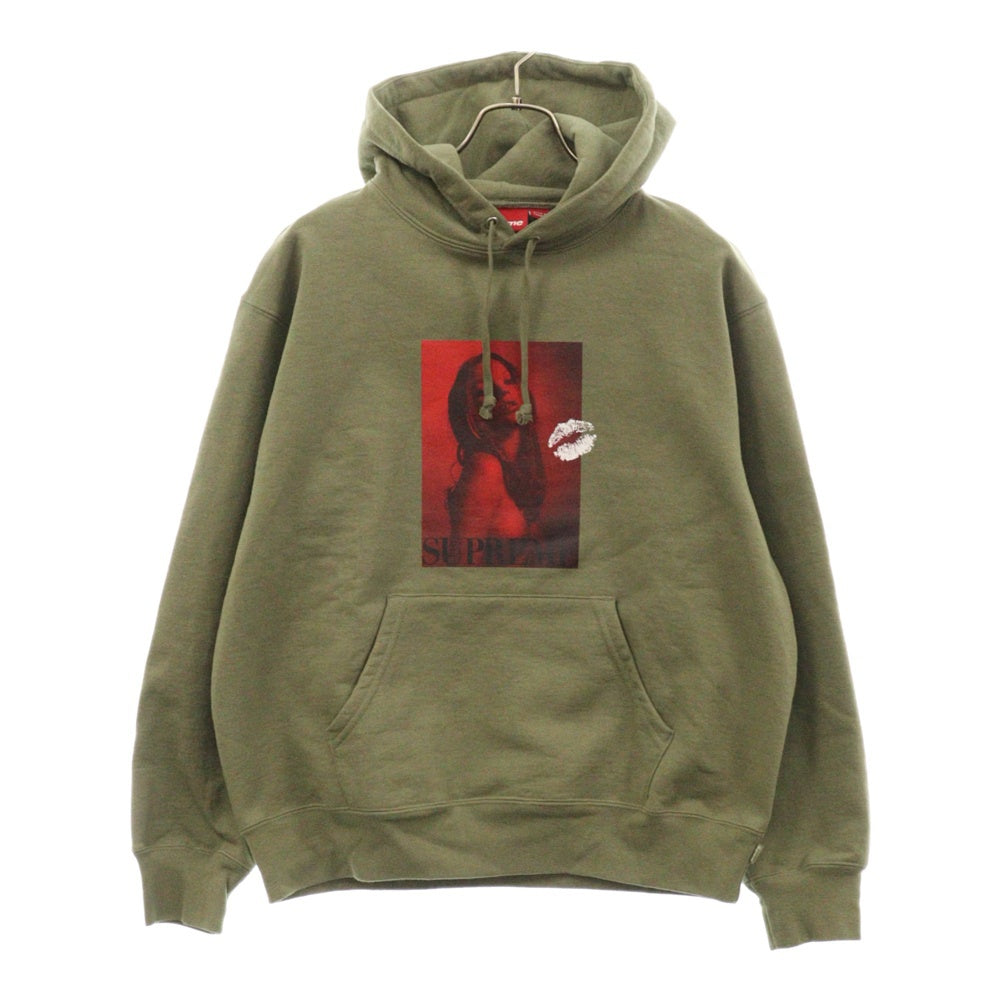 SUPREME(シュプリーム) 24AW Kate Moss Hooded Sweat Shirt ケイト モス フーデッド プルオーバー スウェット パーカー オリーブ