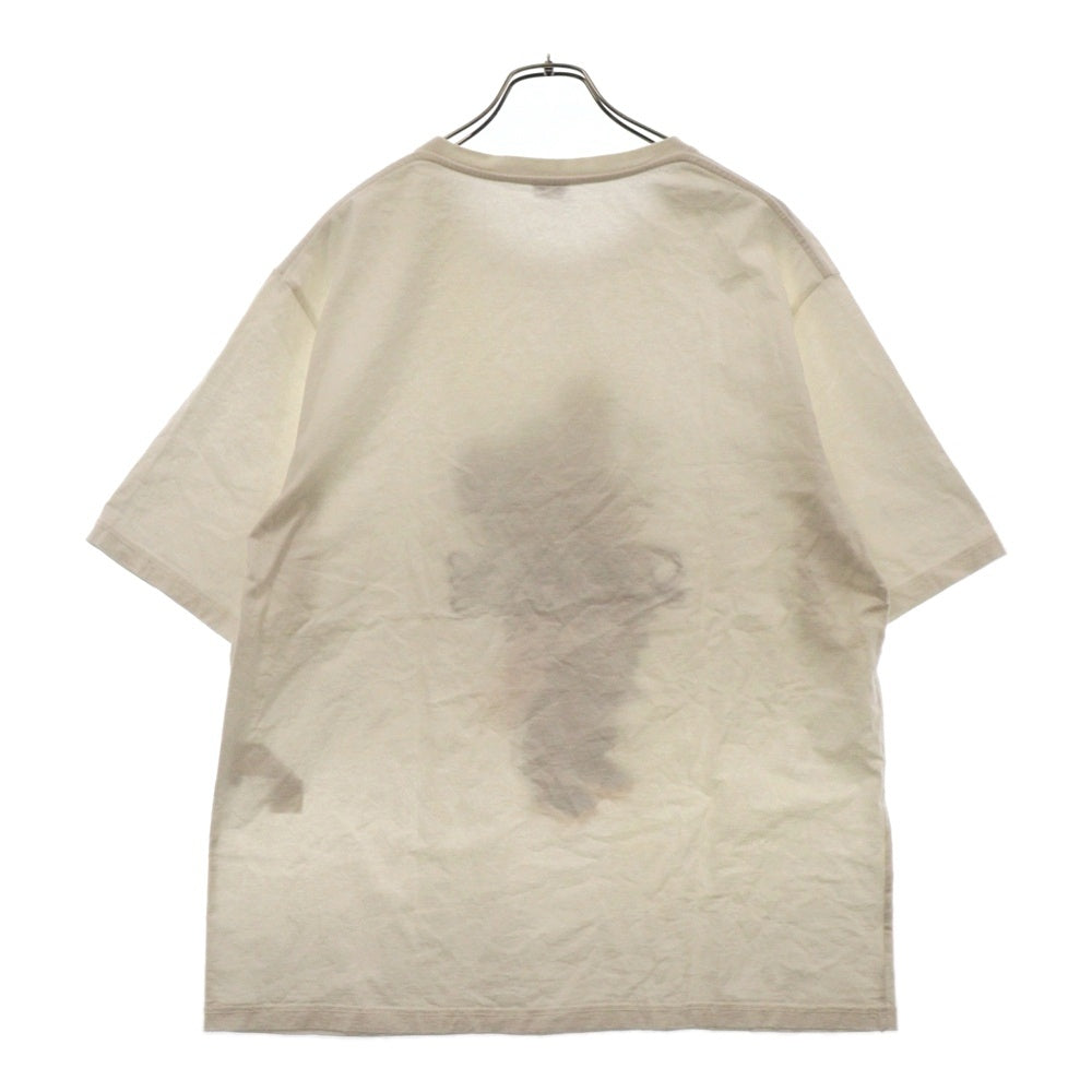 LOEWE(ロエベ) Gang box Print T-shirt ロゴ刺繍 ギャングボックス プリント 半袖Tシャツ カットソー ホワイト H664Y22J13