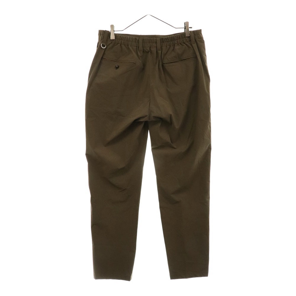 SOPHNET.(ソフネット) 24SS 2WAY STRETCH SHIRRING SLIM FIT SLACKS ストレッチ シャーリング スリムフィット スラックスパンツ ベージュ SOPH-240035