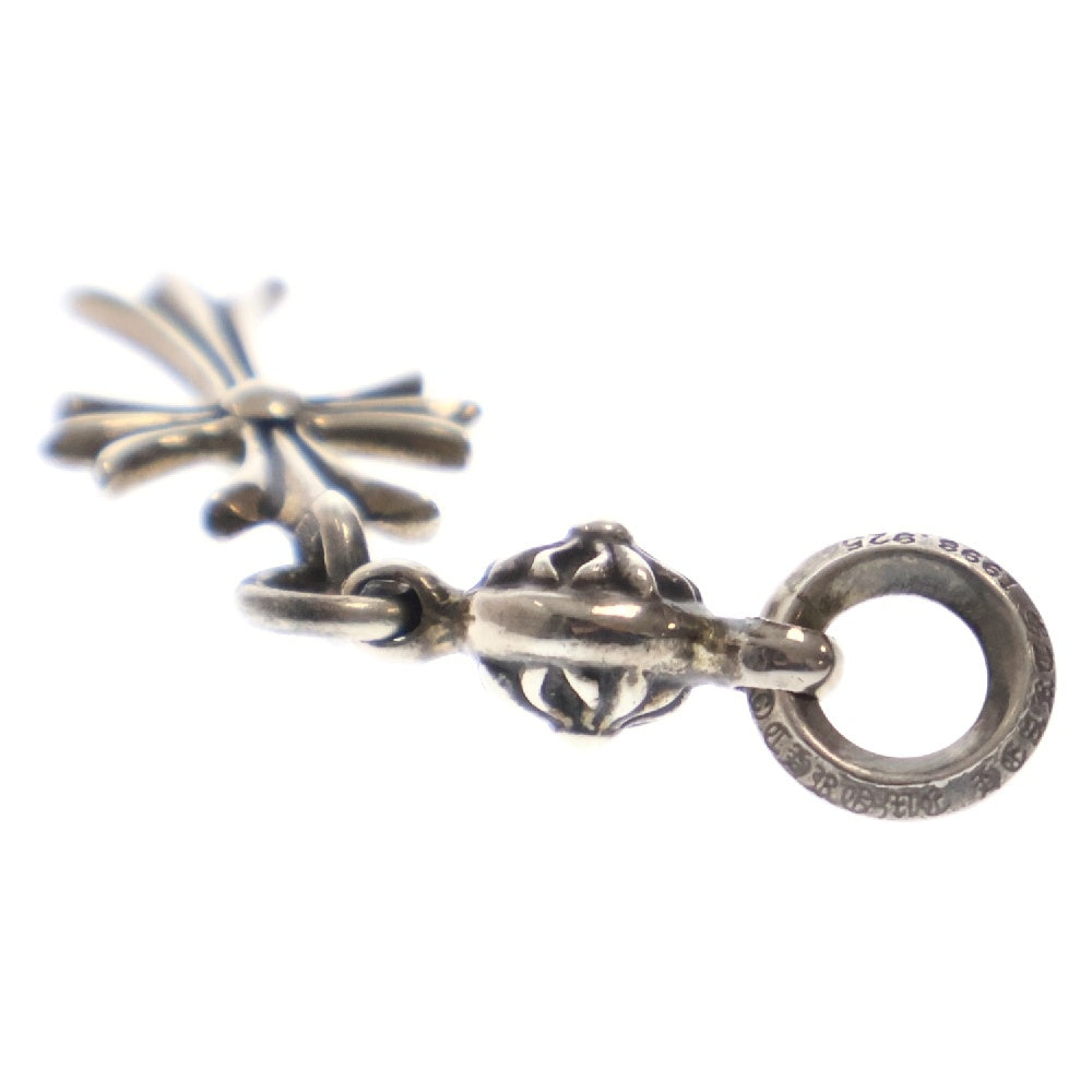CHROME HEARTS(クロムハーツ) 1B TNY CH CRS 1ボールタイニーCHクロス チャーム シルバーネックレストップ
