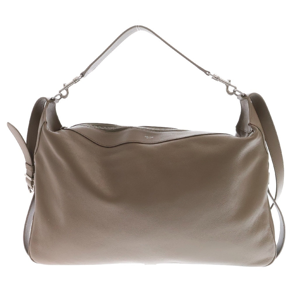 CELINE(セリーヌ) LARGE ROMY ラージ ロミー サプルカーフ 2WAY ハンドバッグ ショルダーバッグ ブラウン 111773DPJ