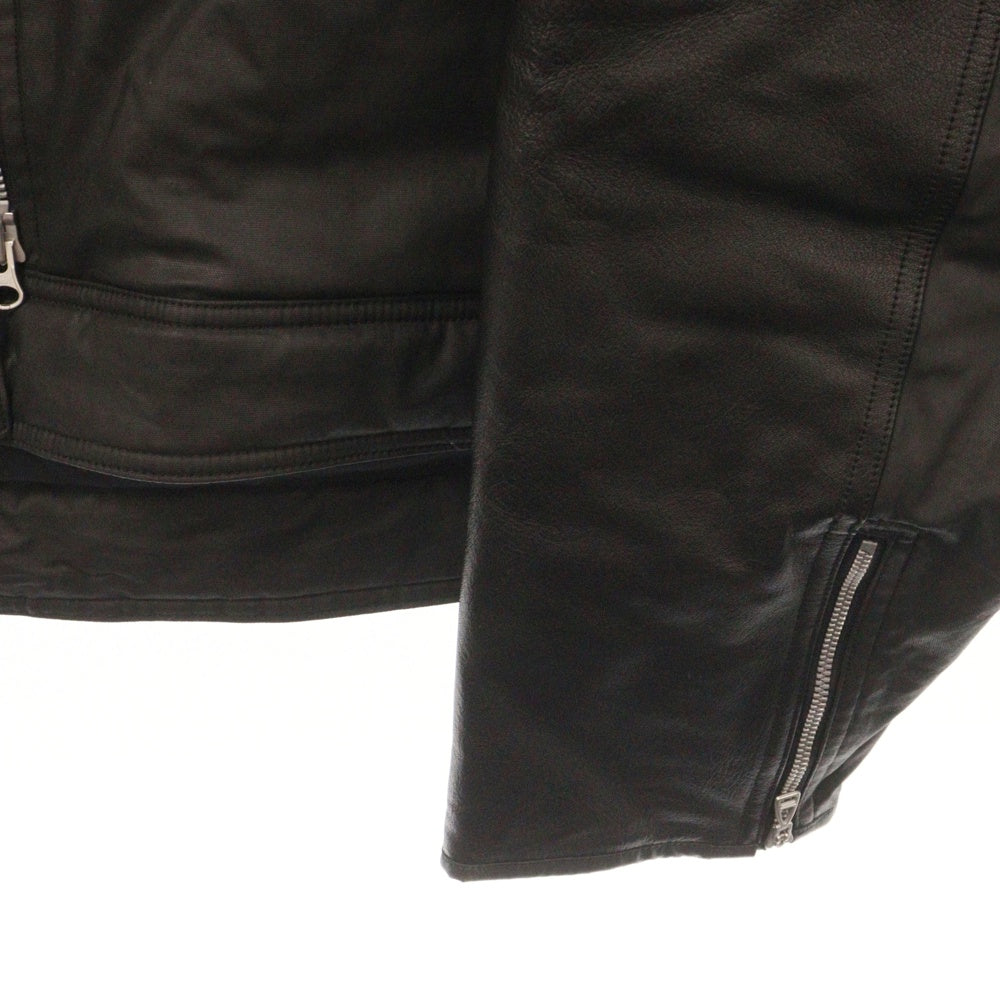 NIKE(ナイキ) JORDAN BRAND ×Travis Scott WAXED JACKET ジョーダンブランド トラヴィススコット レザー切り替え 中綿 ワックスド ジップアップ ジャケット DZ5474-010