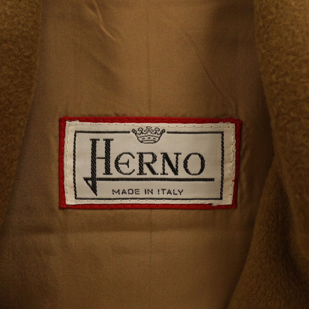 HERNO(ヘルノ) シルクウール ロングコート レディース ブラウン レディース
