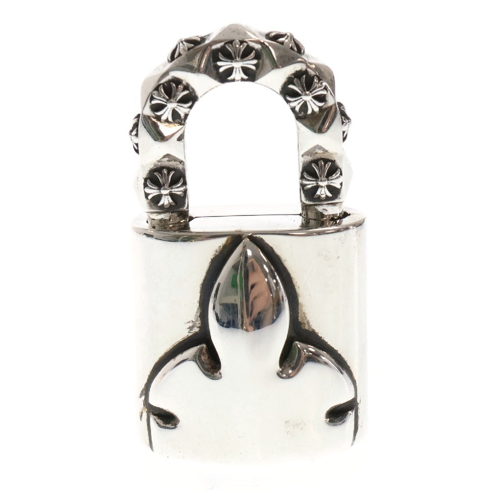 CHROME HEARTS(クロムハーツ) PADLOCK FLERKNEE パドロック フレアニー ペンダントトップ 南京錠 スパイクキー シルバー