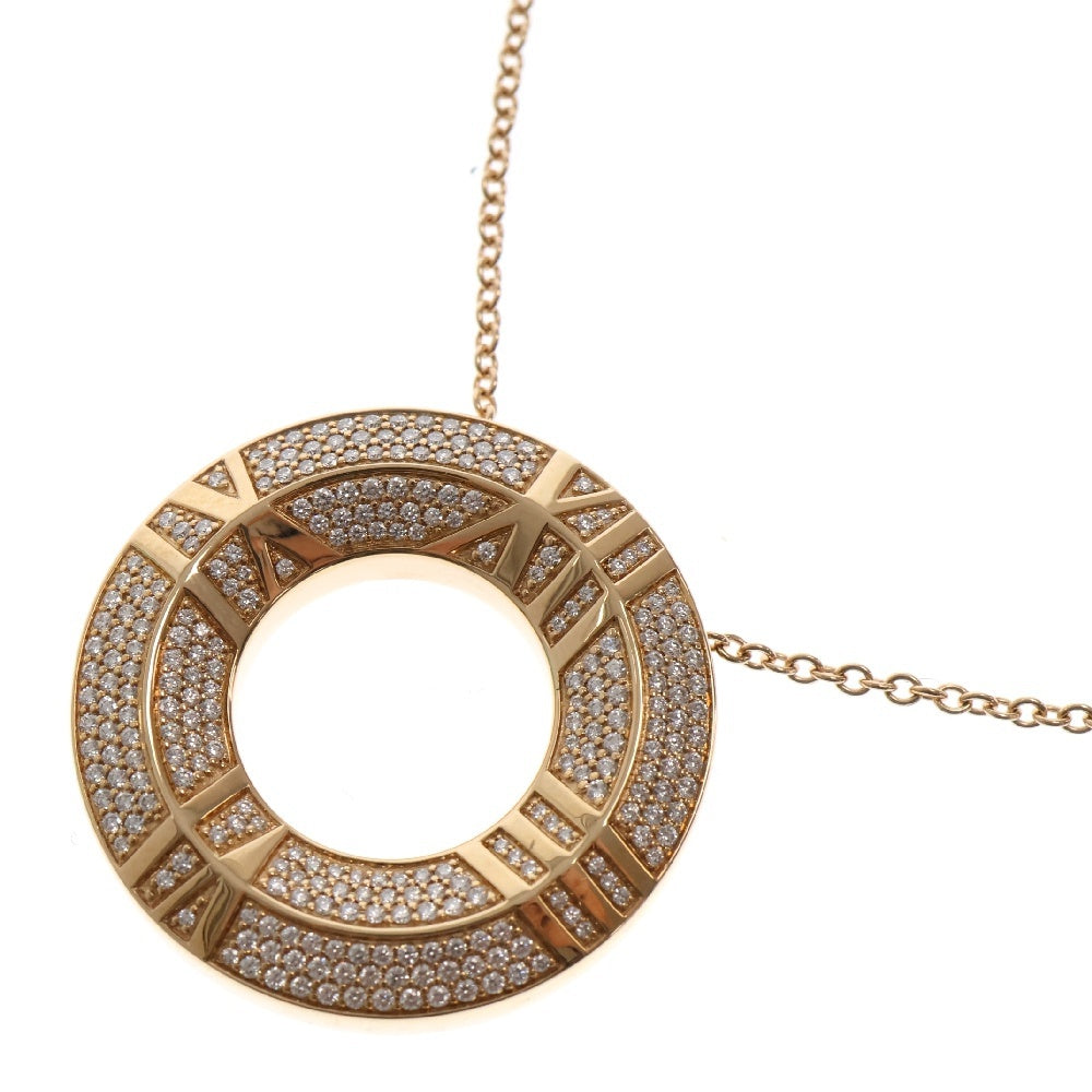 TIFFANY & Co.(ティファニー) アトラス Xクローズドサークルペンダント ネックレス K18YG