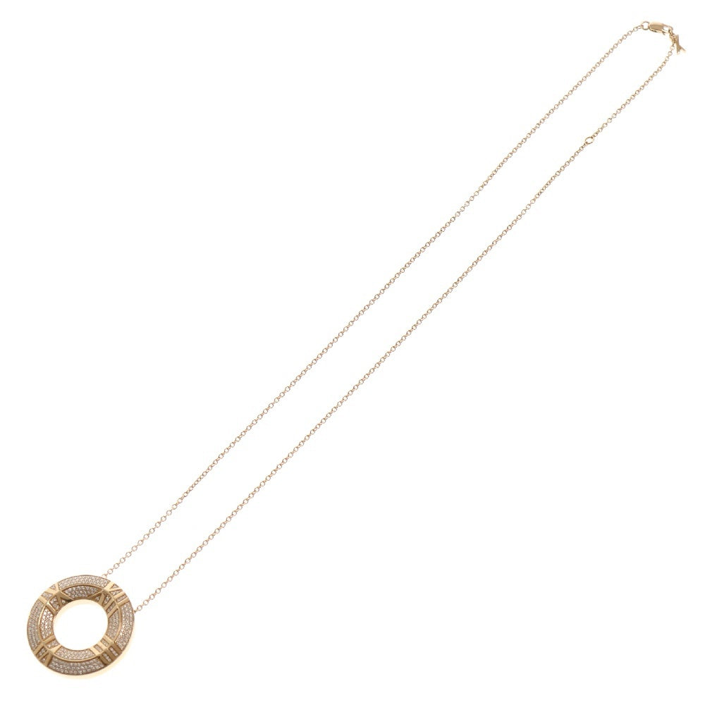 TIFFANY & Co.(ティファニー) アトラス Xクローズドサークルペンダント ネックレス K18YG