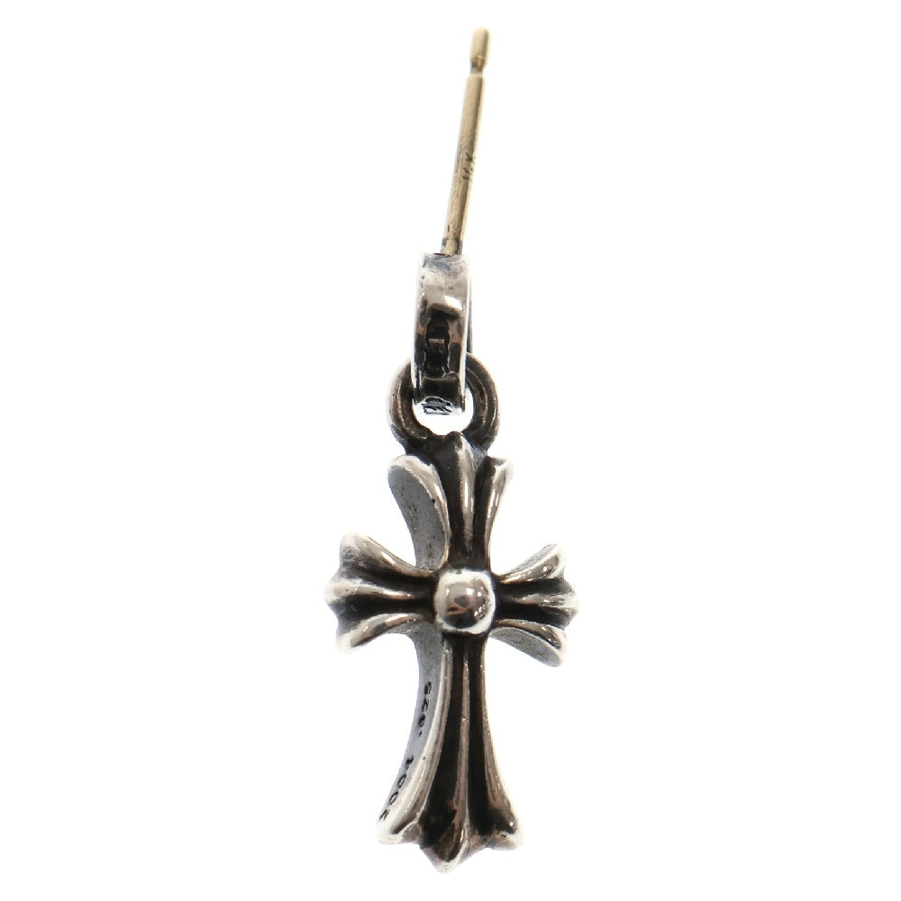 CHROME HEARTS(クロムハーツ) BBY F PPRCHN ベイビーファットクロス ドロップピアス シルバー