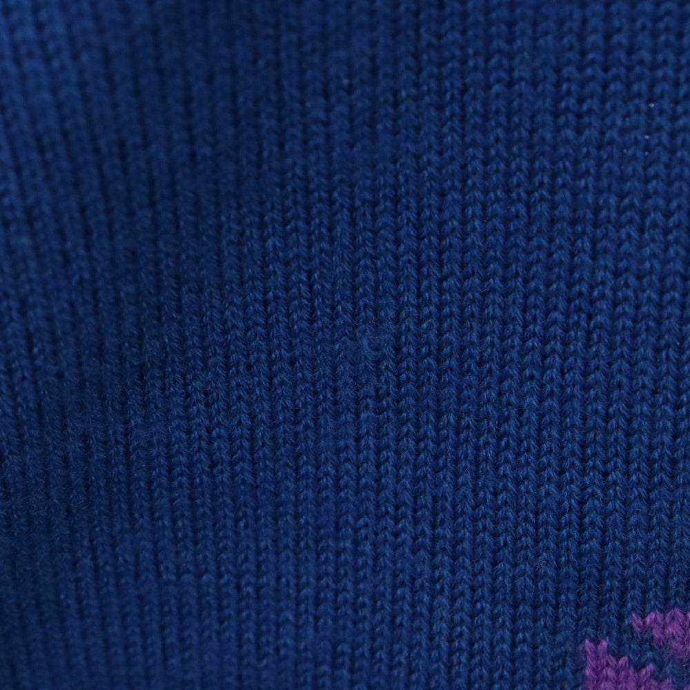SUPREME(シュプリーム) 21AW Faces Sweater フェイスデザイン クルーネック ニットセーター ブラック